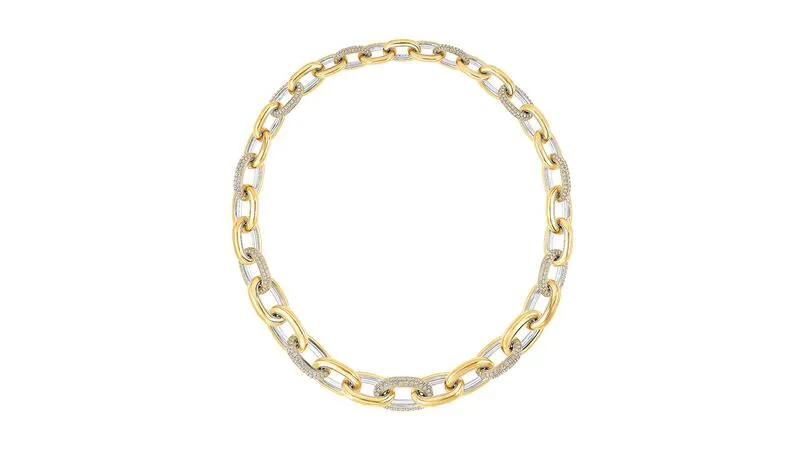 Graff Be Together diamond link necklace